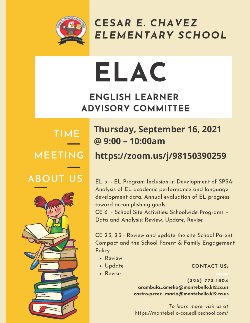 ELAC flyer